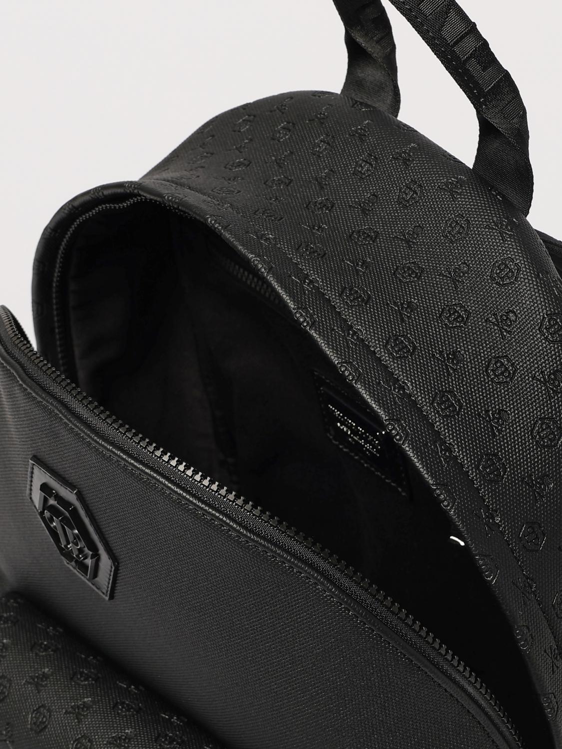 PHILIPP PLEIN BACKPACK: Backpack men Philipp Plein, Black - Img 4