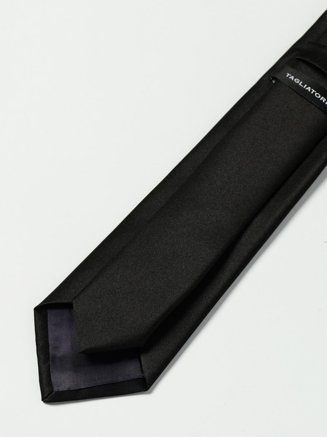 TAGLIATORE KRAWATTE: Krawatte herren Tagliatore, Schwarz - Img 2