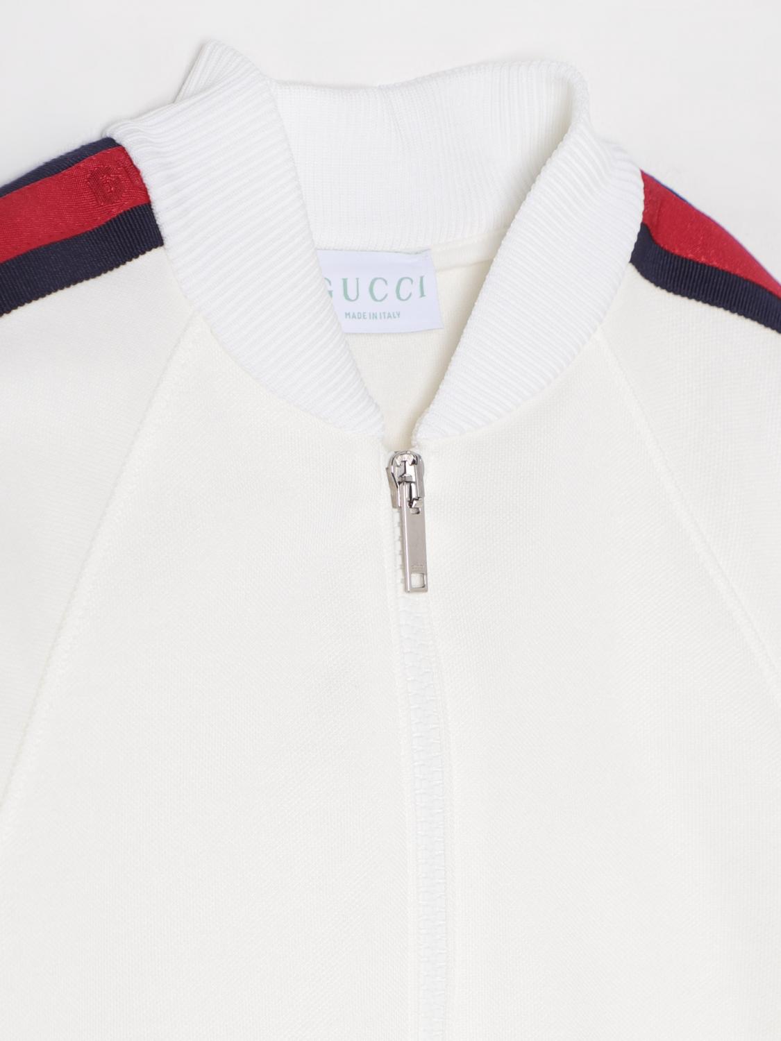 GUCCI JACKET: Jacket kids Gucci, White - Img 3