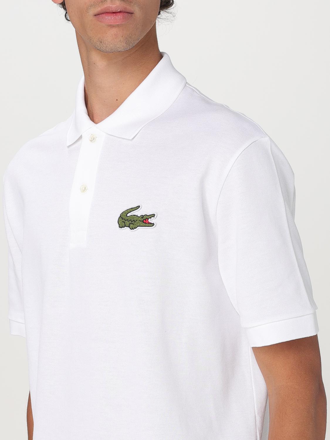 LACOSTE POLO SHIRT: Polo shirt men Lacoste, White - Img 3