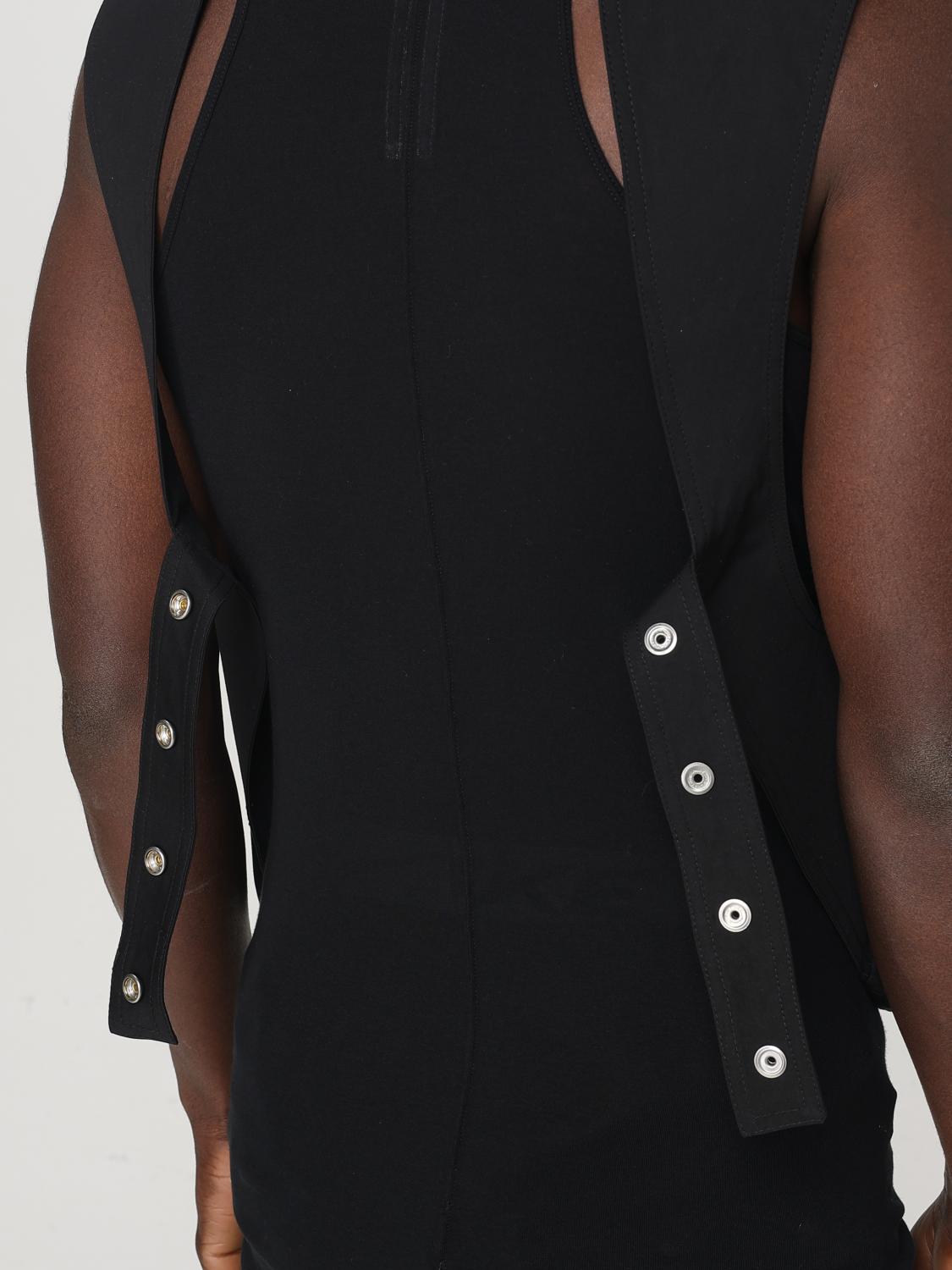 RICK OWENS SUIT VEST: Jacket men Rick Owens, Black - Img 5