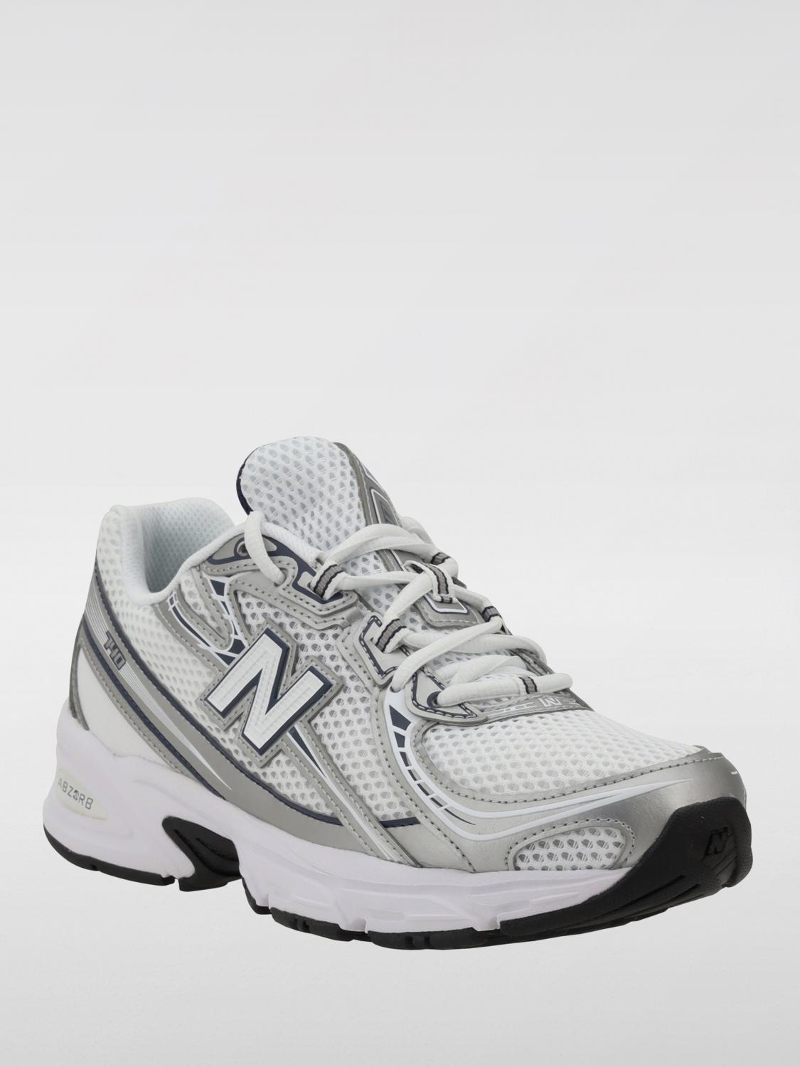 NEW BALANCE SNEAKERS: Sneakers 740 New Balance in mesh e pelle sintetica , Bianco - Img 2