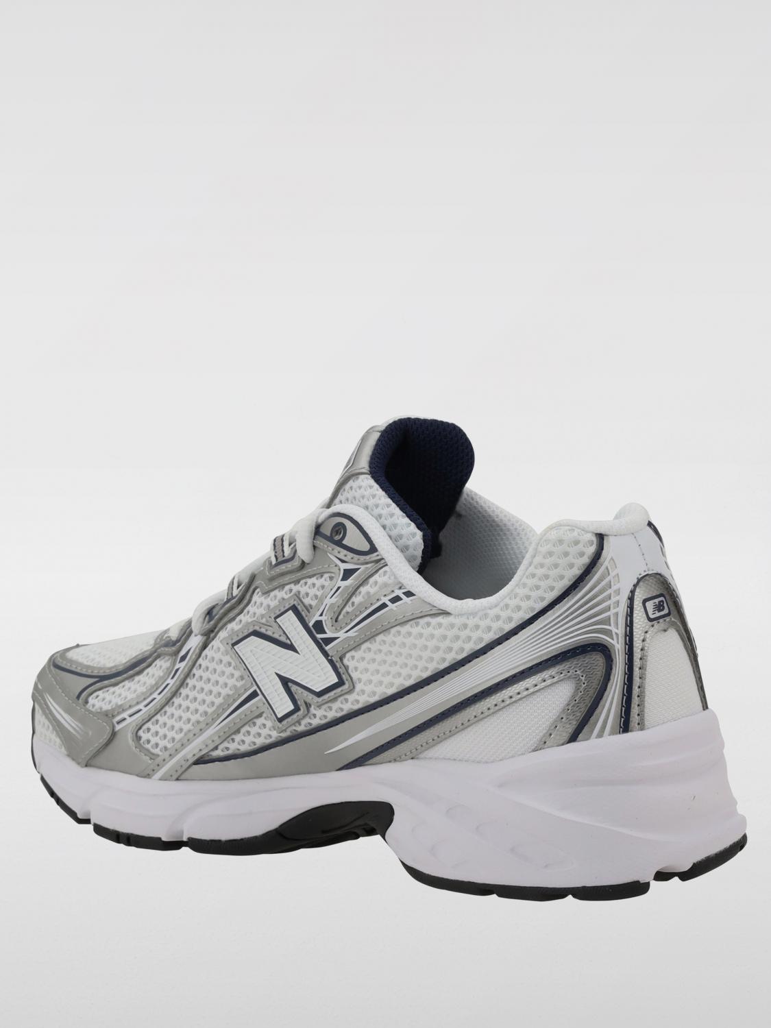 NEW BALANCE SNEAKERS: Sneakers 740 New Balance in mesh e pelle sintetica , Bianco - Img 3