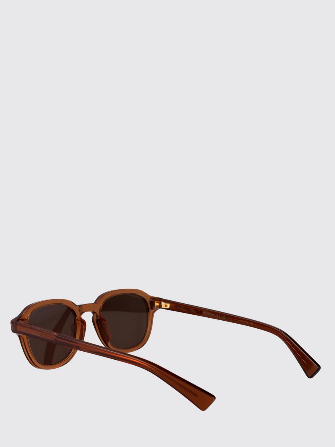 BOTTEGA VENETA サングラス: Bottega Veneta BV1364S リサイクルアセテートサングラス, ブラウン - Img 3
