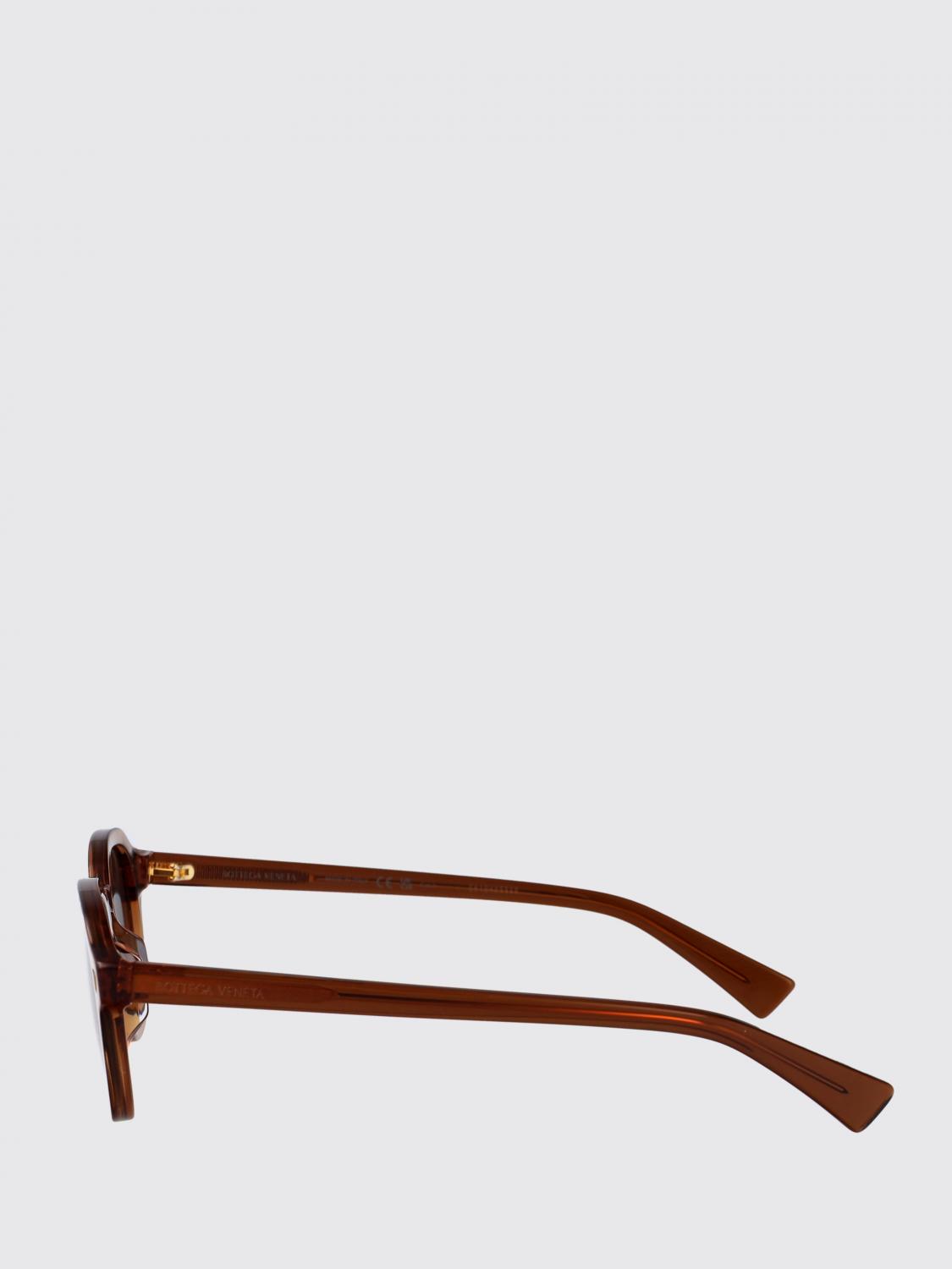 BOTTEGA VENETA サングラス: Bottega Veneta BV1364S リサイクルアセテートサングラス, ブラウン - Img 4