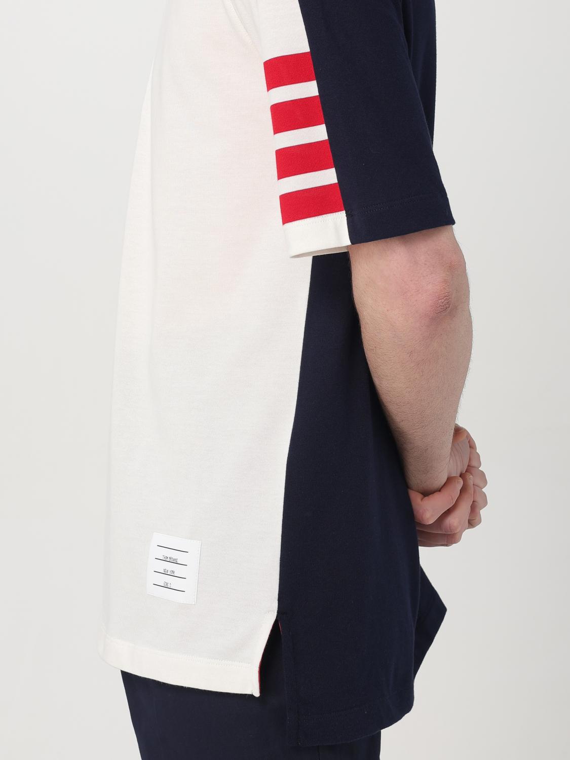 THOM BROWNE POLO: Polo herren Thom Browne, Weiß - Img 5