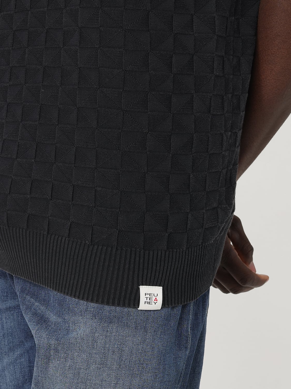 PEUTEREY POLO: Polo hombre Peuterey, Negro - Img 3