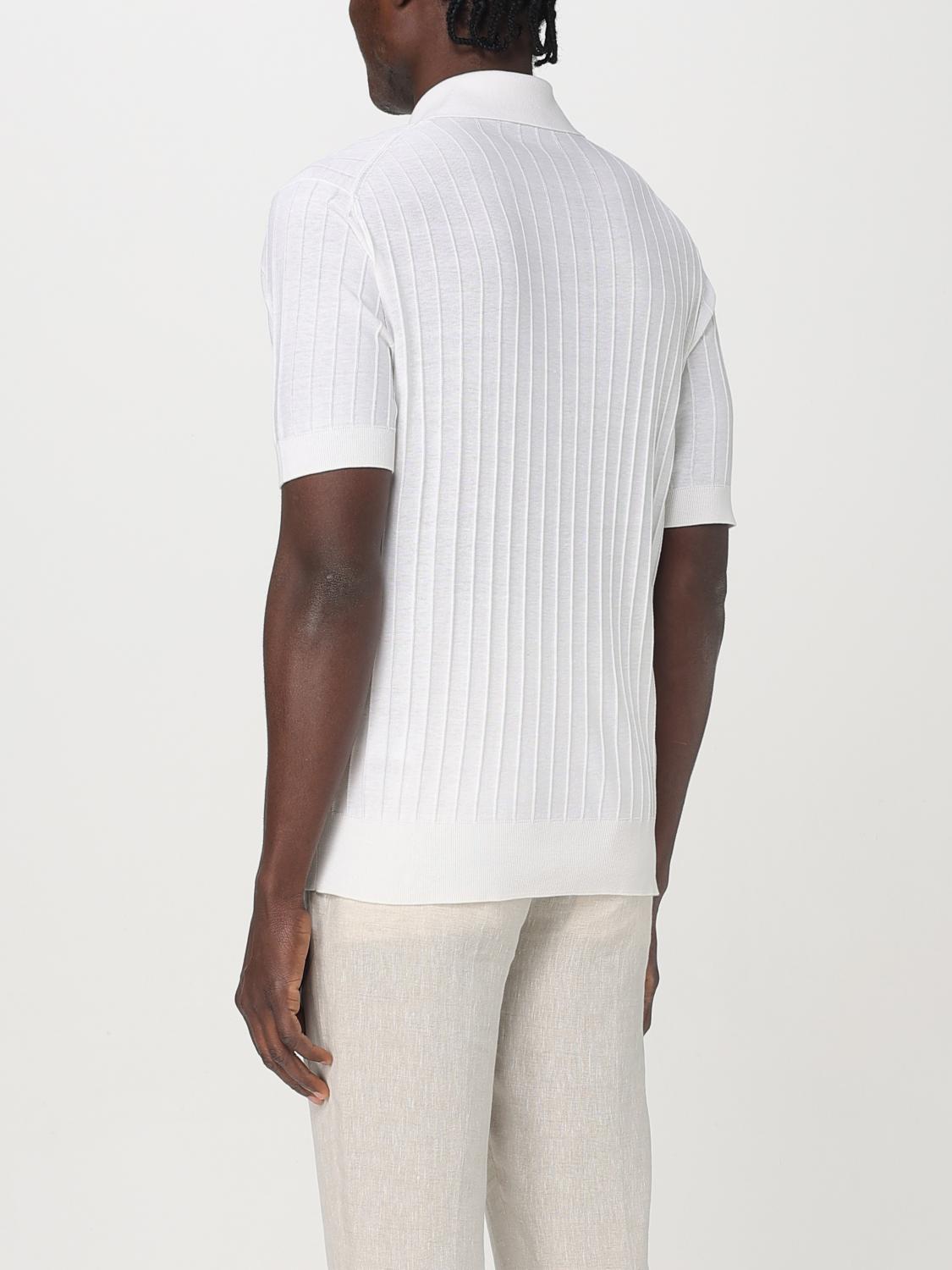 PAOLO PECORA POLO: Pullover herren Paolo Pecora, Weiß - Img 2