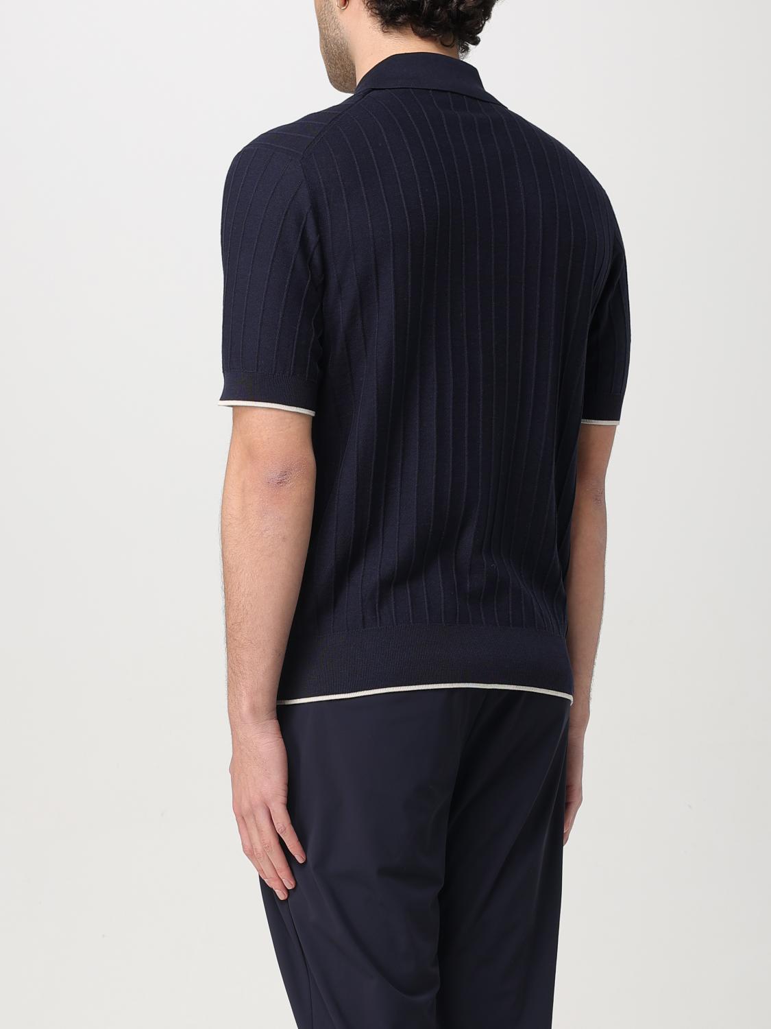 PAOLO PECORA POLO SHIRT: Sweater men Paolo Pecora, Blue - Img 2