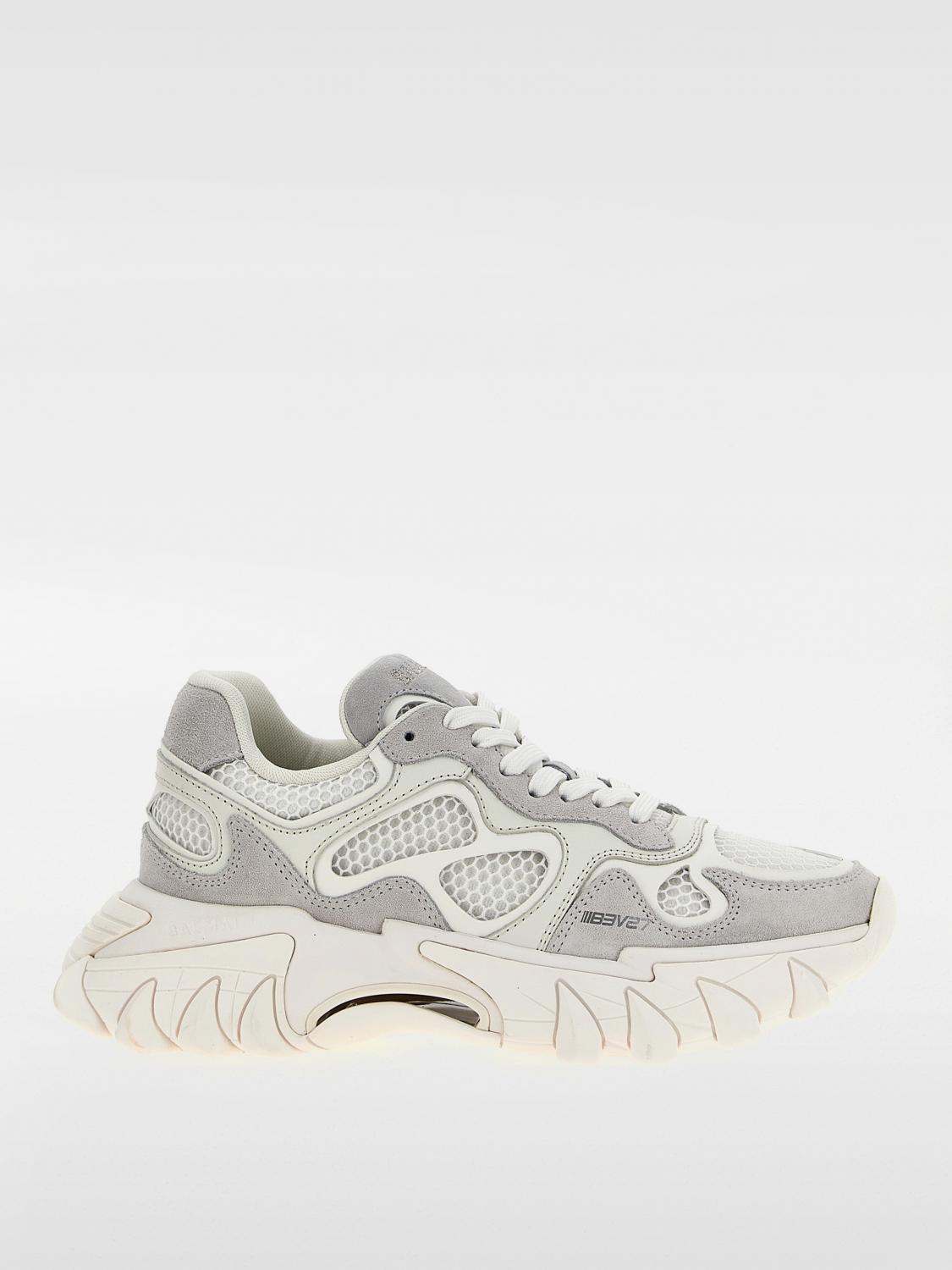 BALMAIN SNEAKERS: Sneakers damen Balmain, Weiß - Img 1