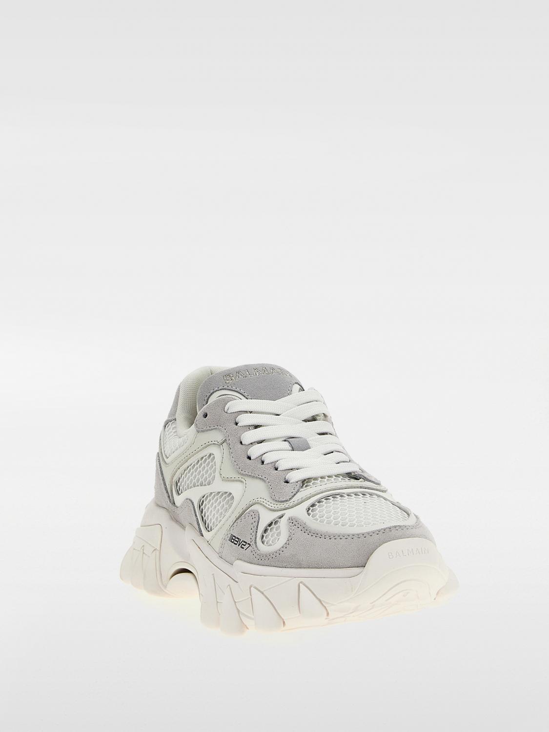 BALMAIN SNEAKERS: Sneakers damen Balmain, Weiß - Img 2