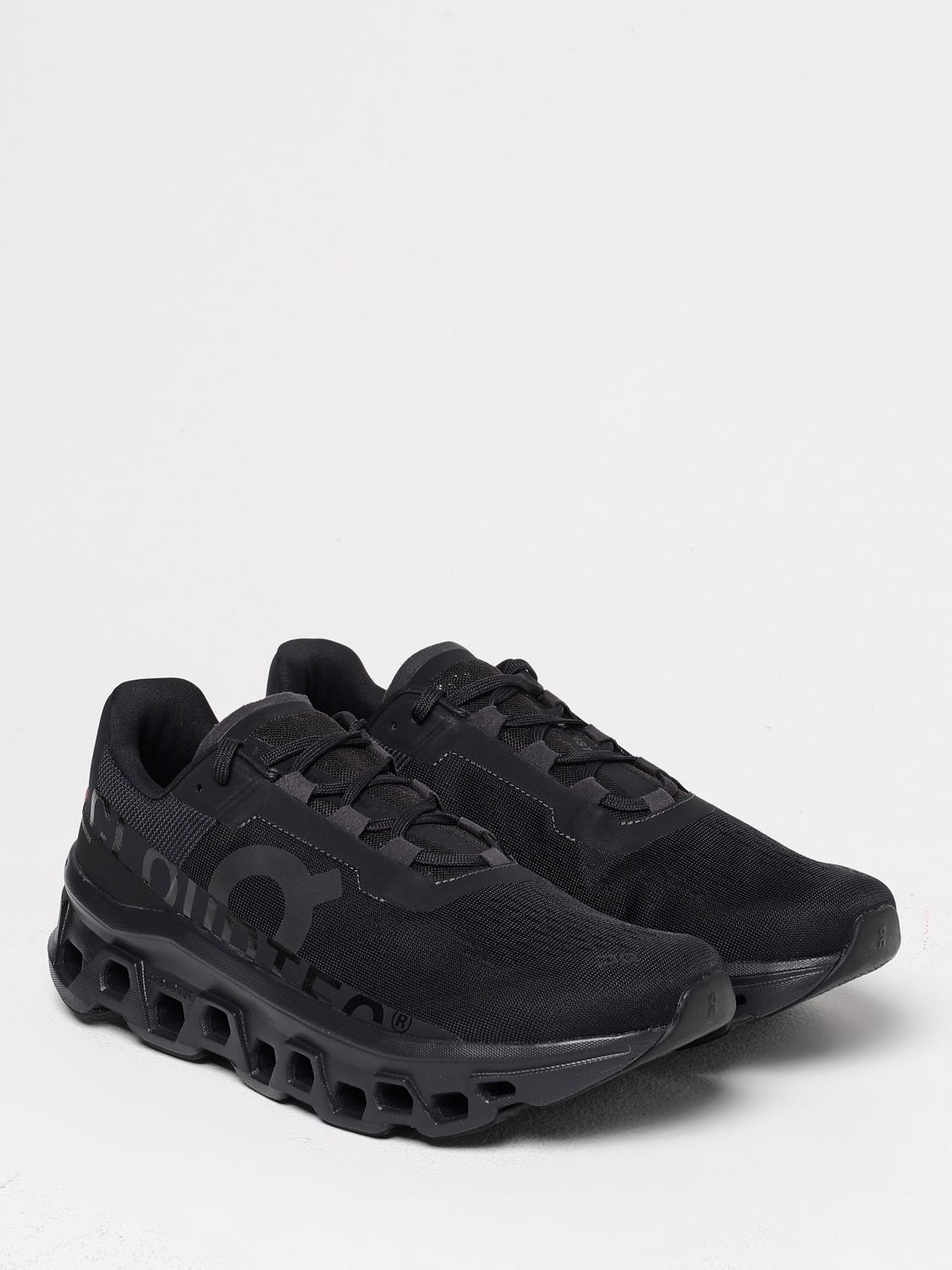 ON RUNNING SNEAKERS: Schuhe herren On, Schwarz - Img 2