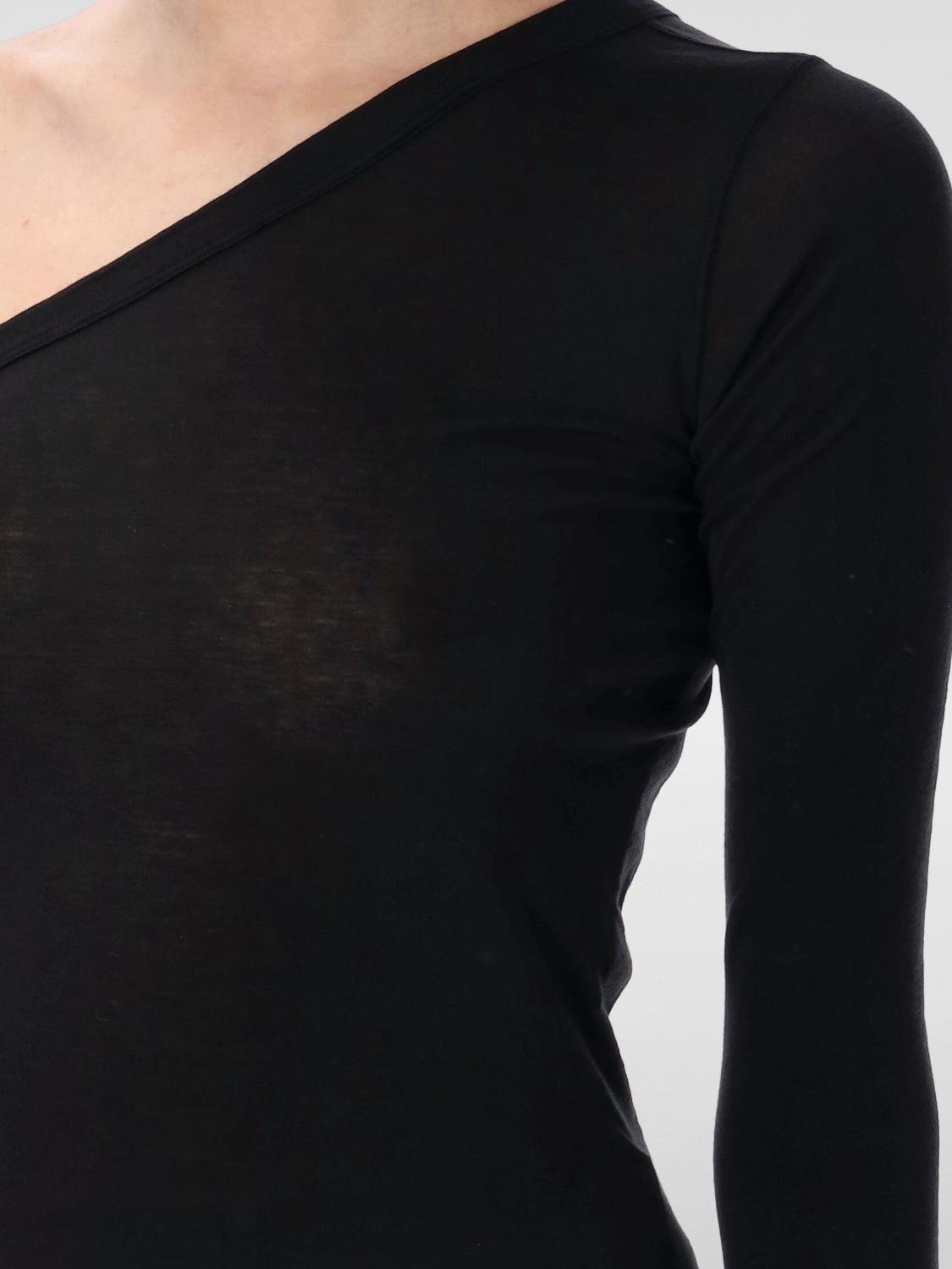 RICK OWENS DRKSHDW TOP: Top damen Drkshdw, Schwarz - Img 3