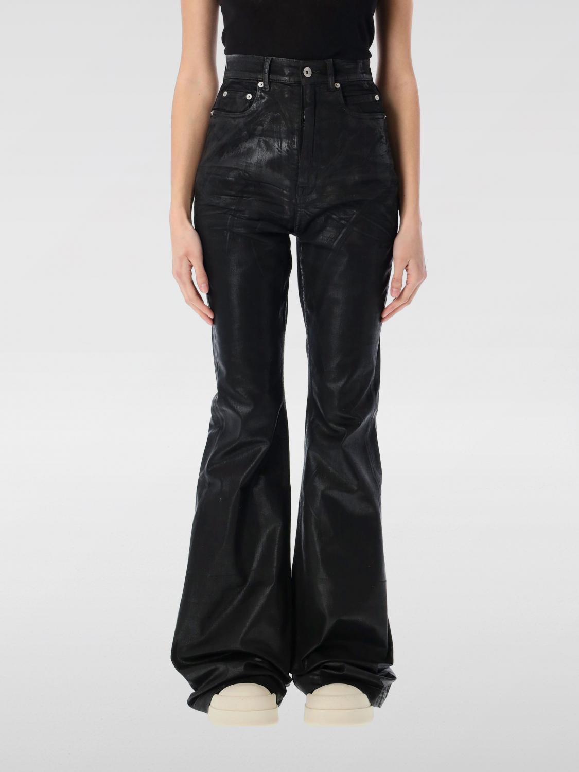 Rick Owens Drkshdw Jeans woman Drkshdw - Black | DS01E3311SCF