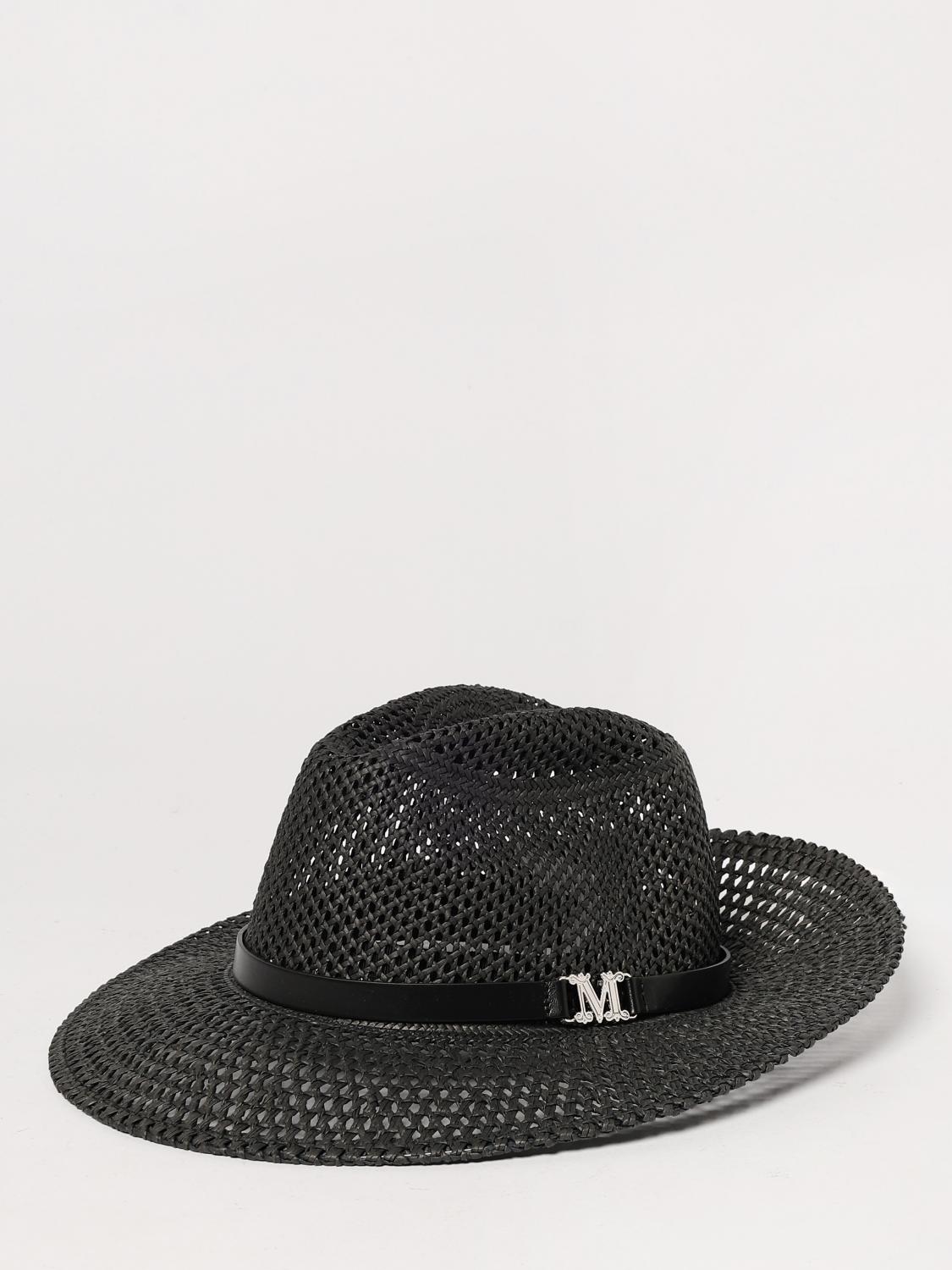 MAX MARA SOMBRERO: Sombrero mujer Max Mara, Negro - Img 1