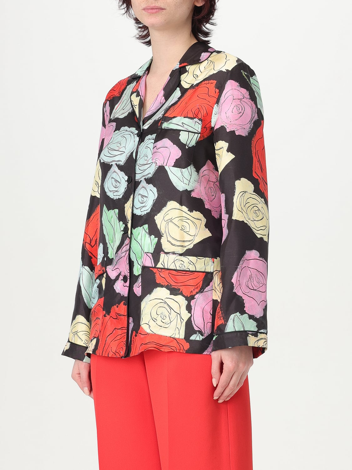 MARNI HEMDBLUSE: Hemdbluse damen Marni, Bunt - Img 4