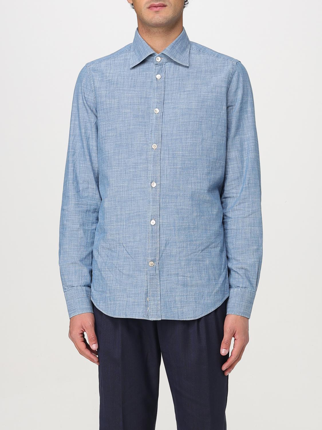 ELEVENTY CAMICIA: Camicia Eleventy in cotone , Blue - Img 1
