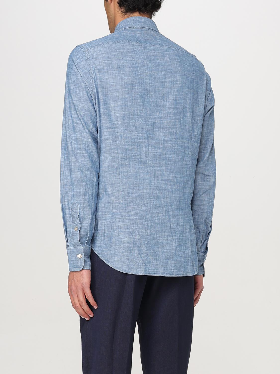 ELEVENTY CAMICIA: Camicia Eleventy in cotone , Blue - Img 2