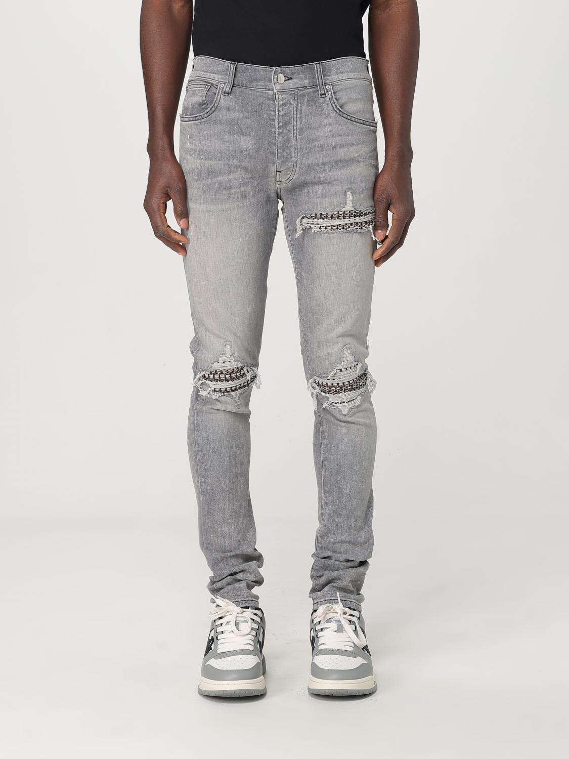 Amiri Jeans men - Grey | AMDNSY1119 | GIGLIO.COM