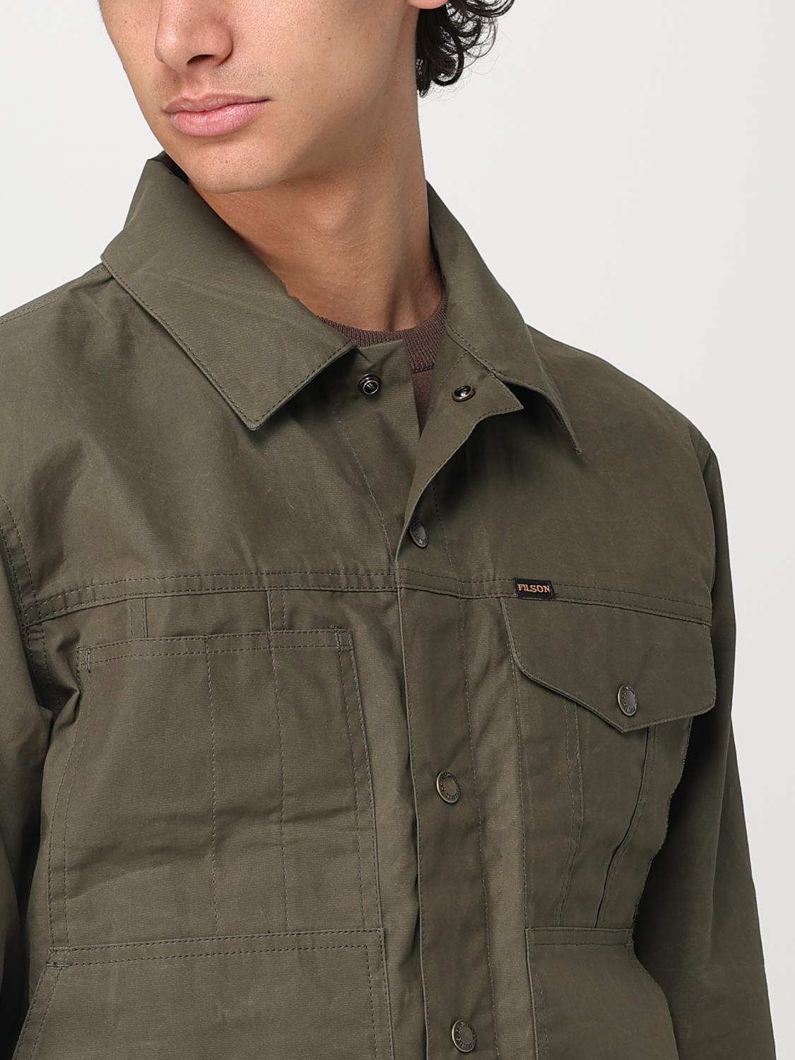 FILSON JACKET: Blazer men Filson, Green - Img 4