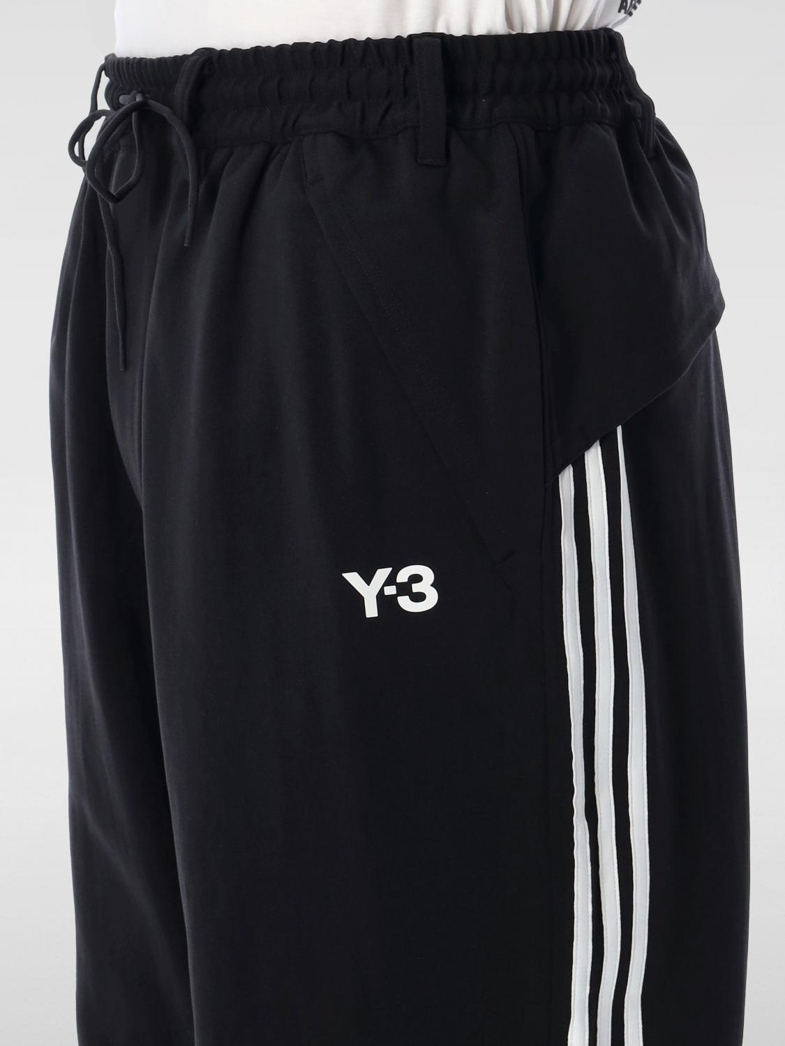 Y-3 PANTALONI: Pantalone Y-3 in tessuto tecnico , Nero - Img 3