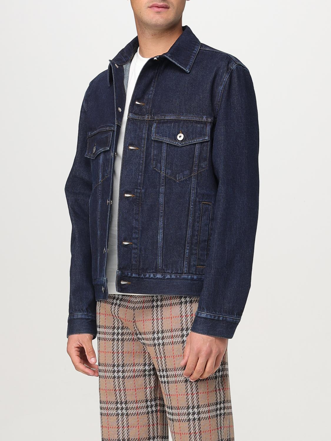 BURBERRY JACKE: Jacke herren Burberry, Denim - Img 4