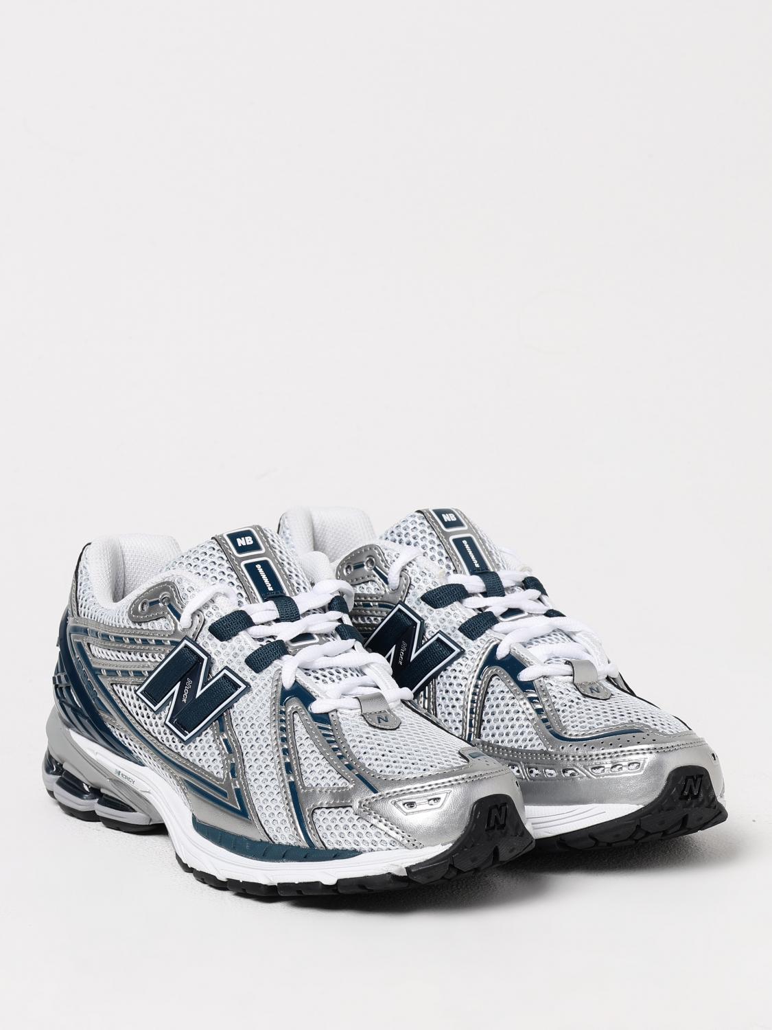 NEW BALANCE SNEAKERS: Sneakers 1906 New Balance in mesh e gomma , Grigio - Img 2