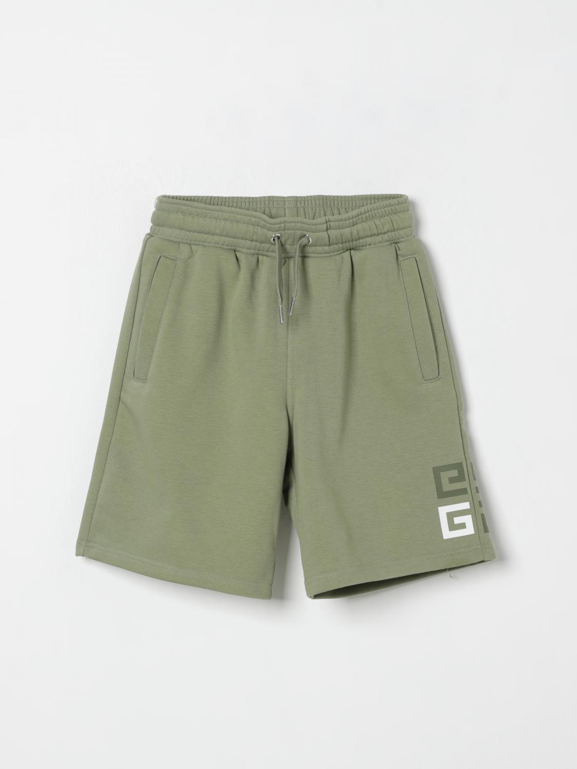 GIVENCHY SHORTS: Pants kids Givenchy, Grey - Img 1
