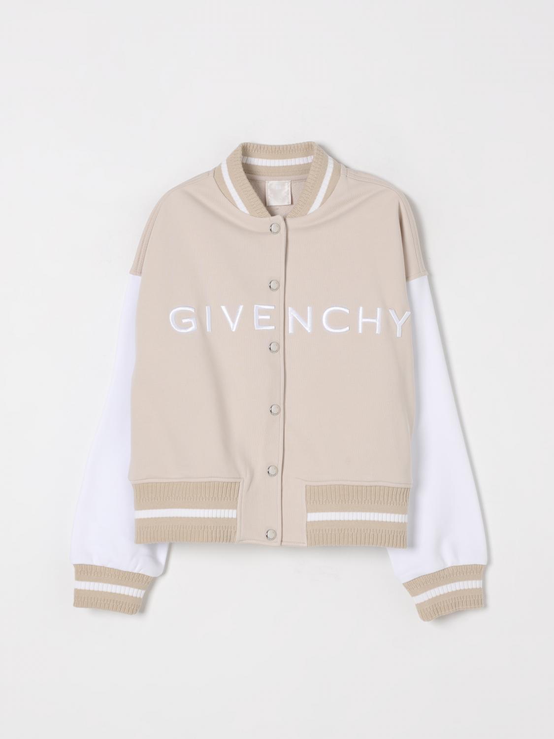 GIVENCHY JACKET: Jacket kids Givenchy, Cream - Img 1