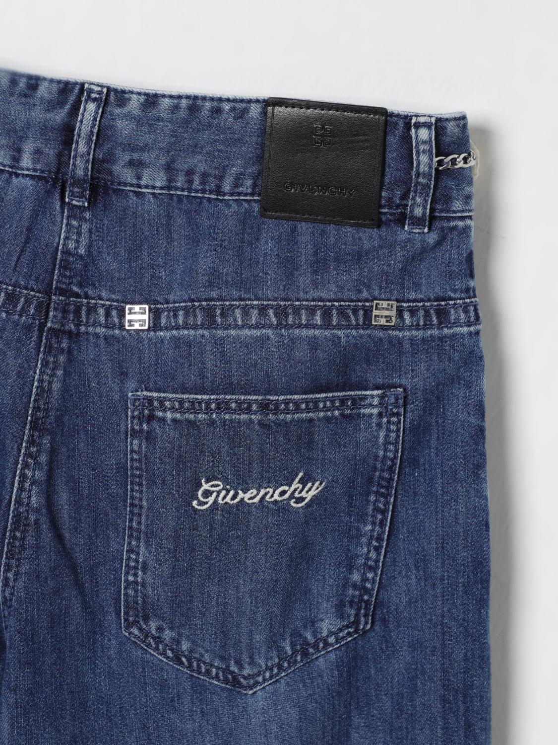 GIVENCHY JEANS: Jeans enfant Givenchy, Denim - Img 3