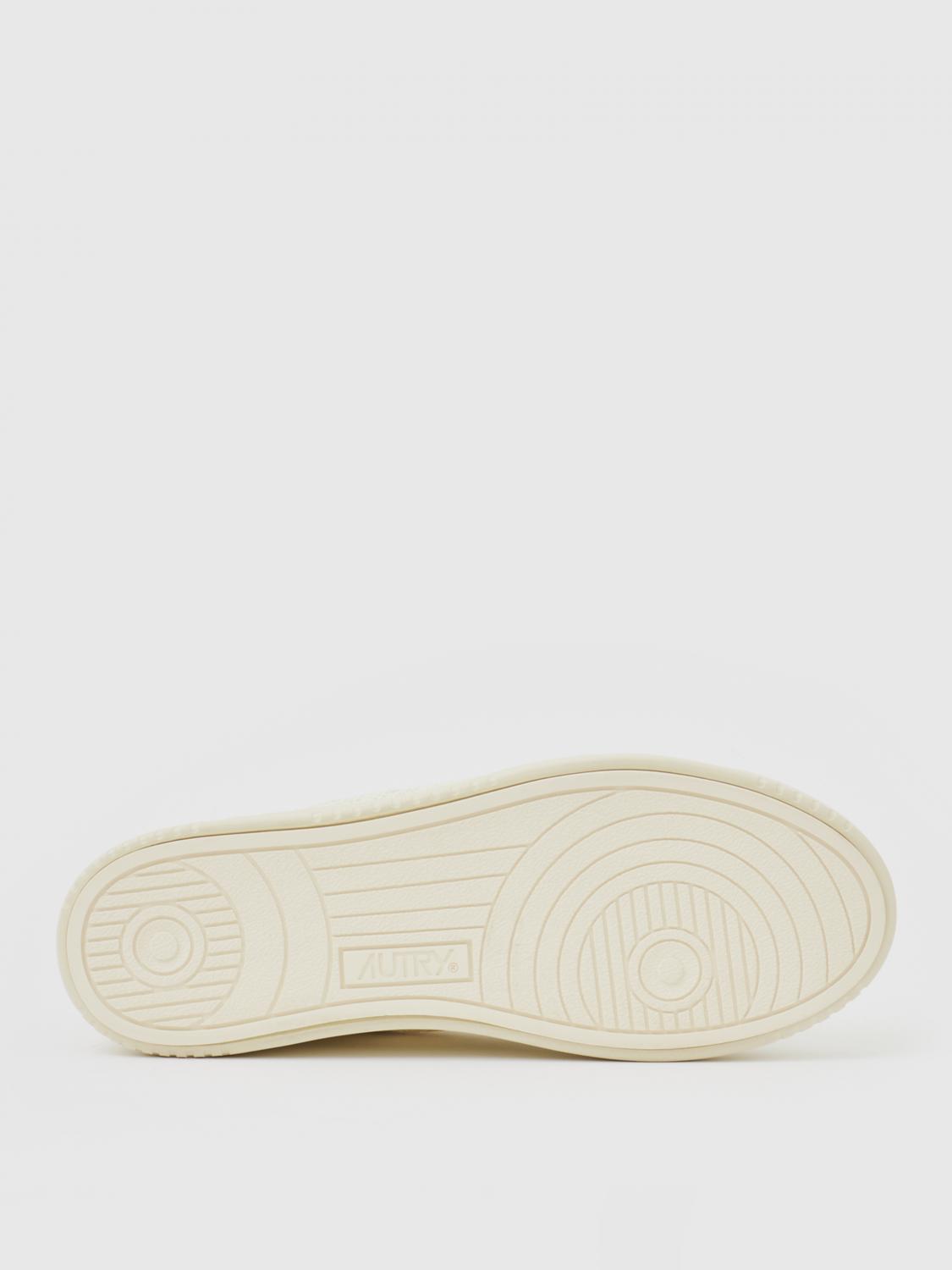 AUTRY SNEAKERS: Sneakers Easeknit Autry in maglia traforata , Bianco - Img 5