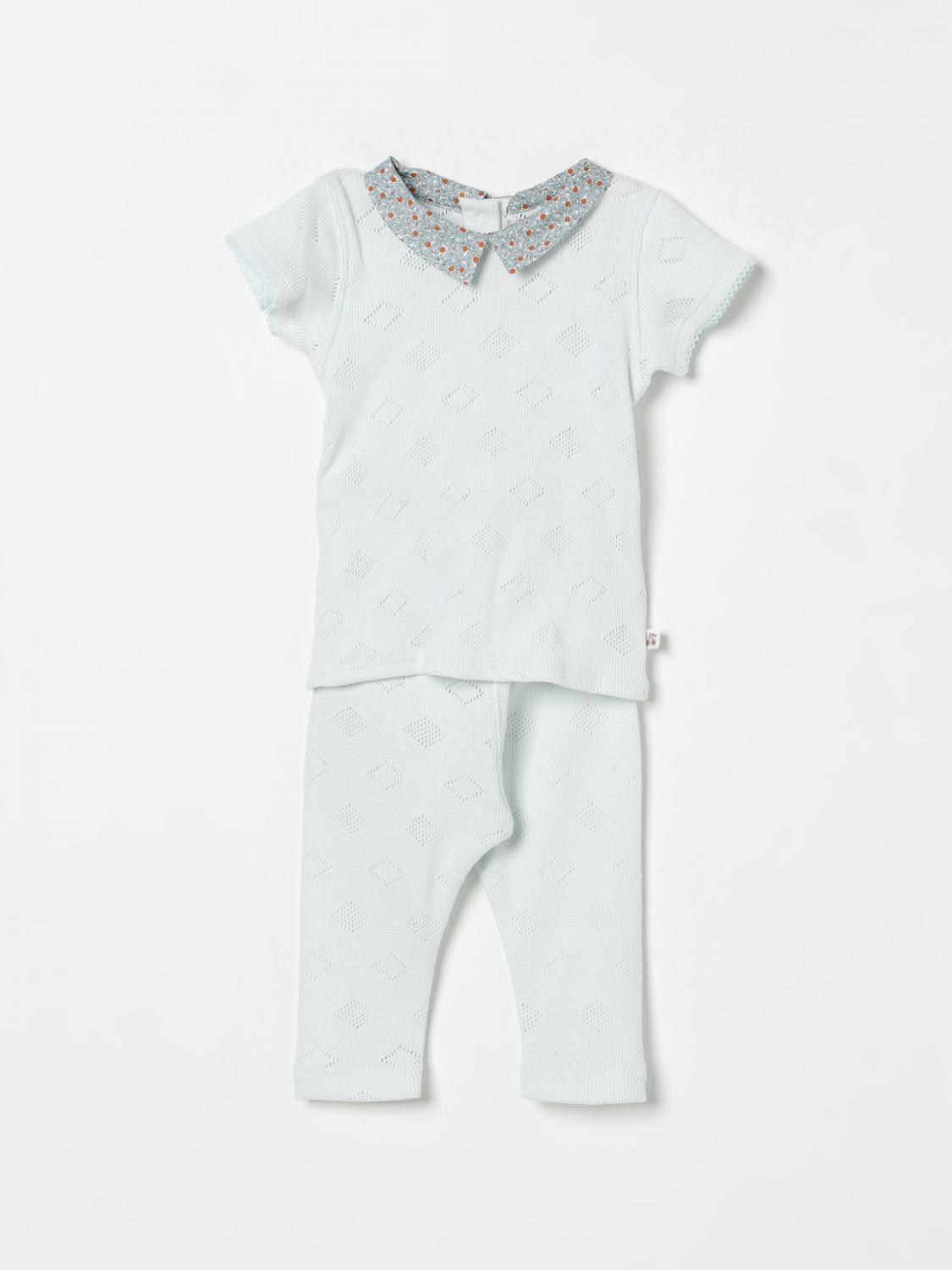 BONPOINT JUMPSUIT: Tracksuits kids Bonpoint, Blue - Img 1