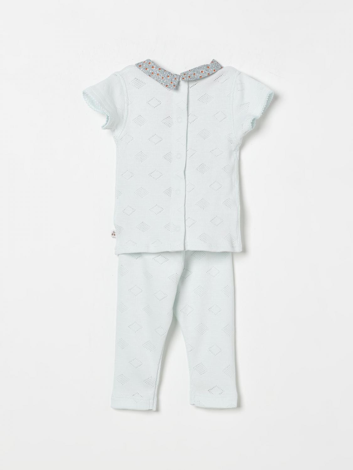 BONPOINT JUMPSUIT: Tracksuits kids Bonpoint, Blue - Img 2