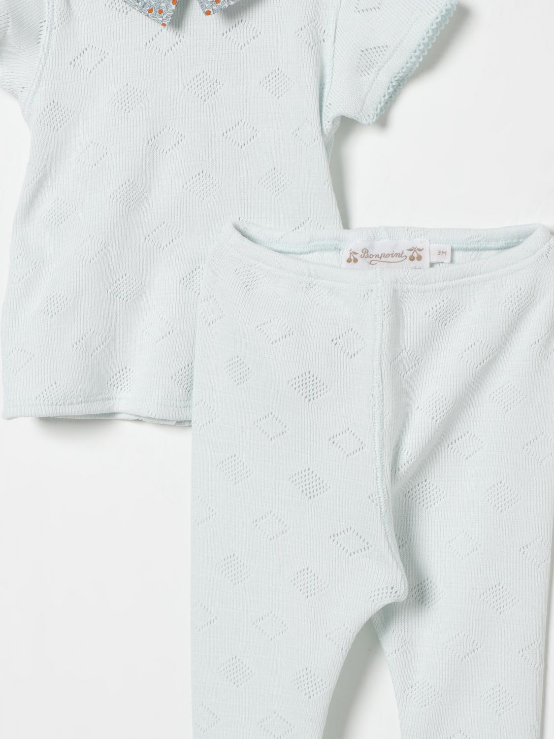 BONPOINT JUMPSUIT: Tracksuits kids Bonpoint, Blue - Img 3