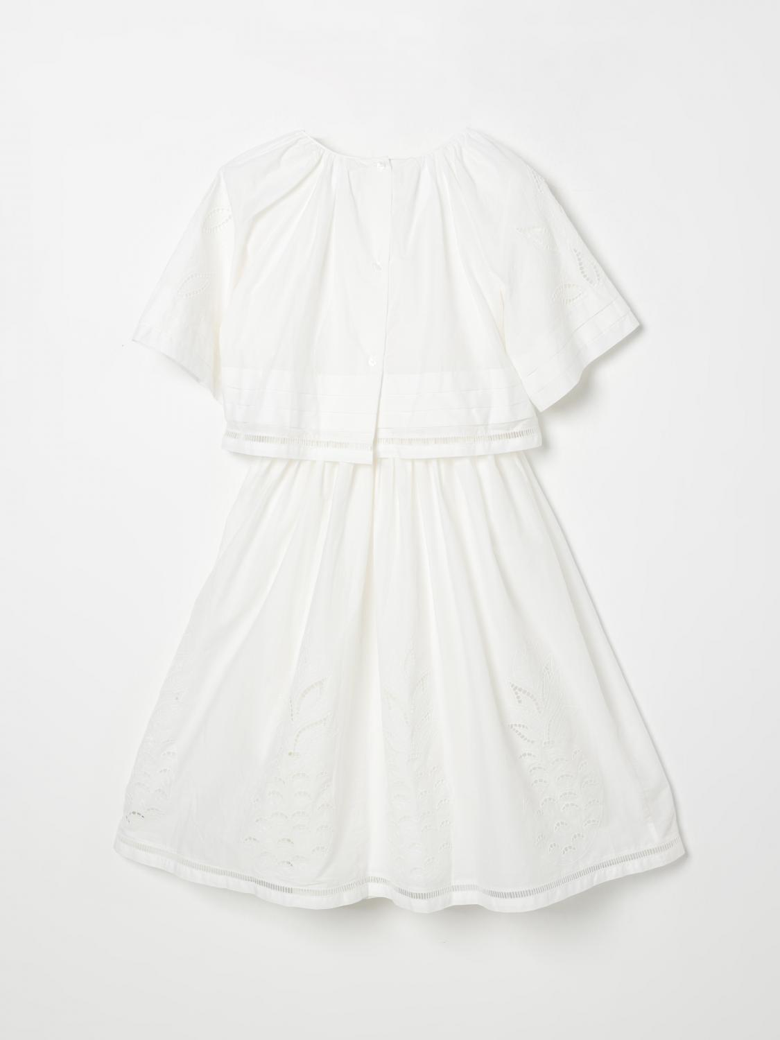 CHLOÉ ROBE: Robe enfant ChloÉ, Blanc - Img 2