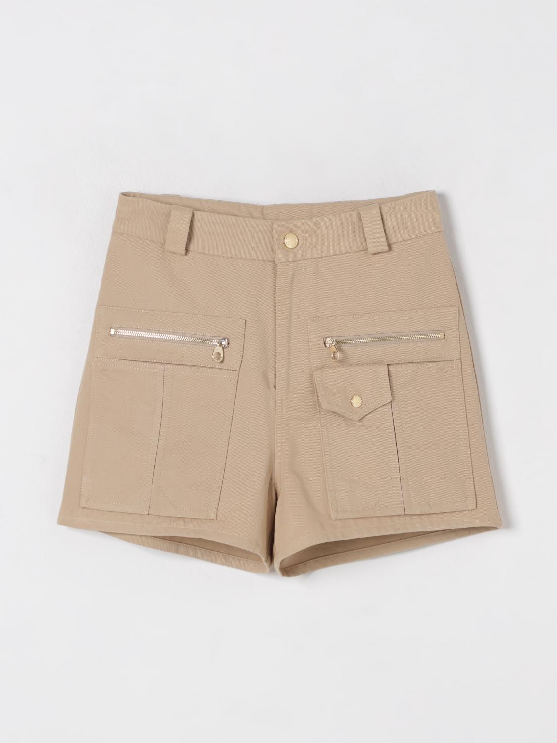 CHLOÉ SHORTS: Short kids ChloÉ, Beige - Img 1