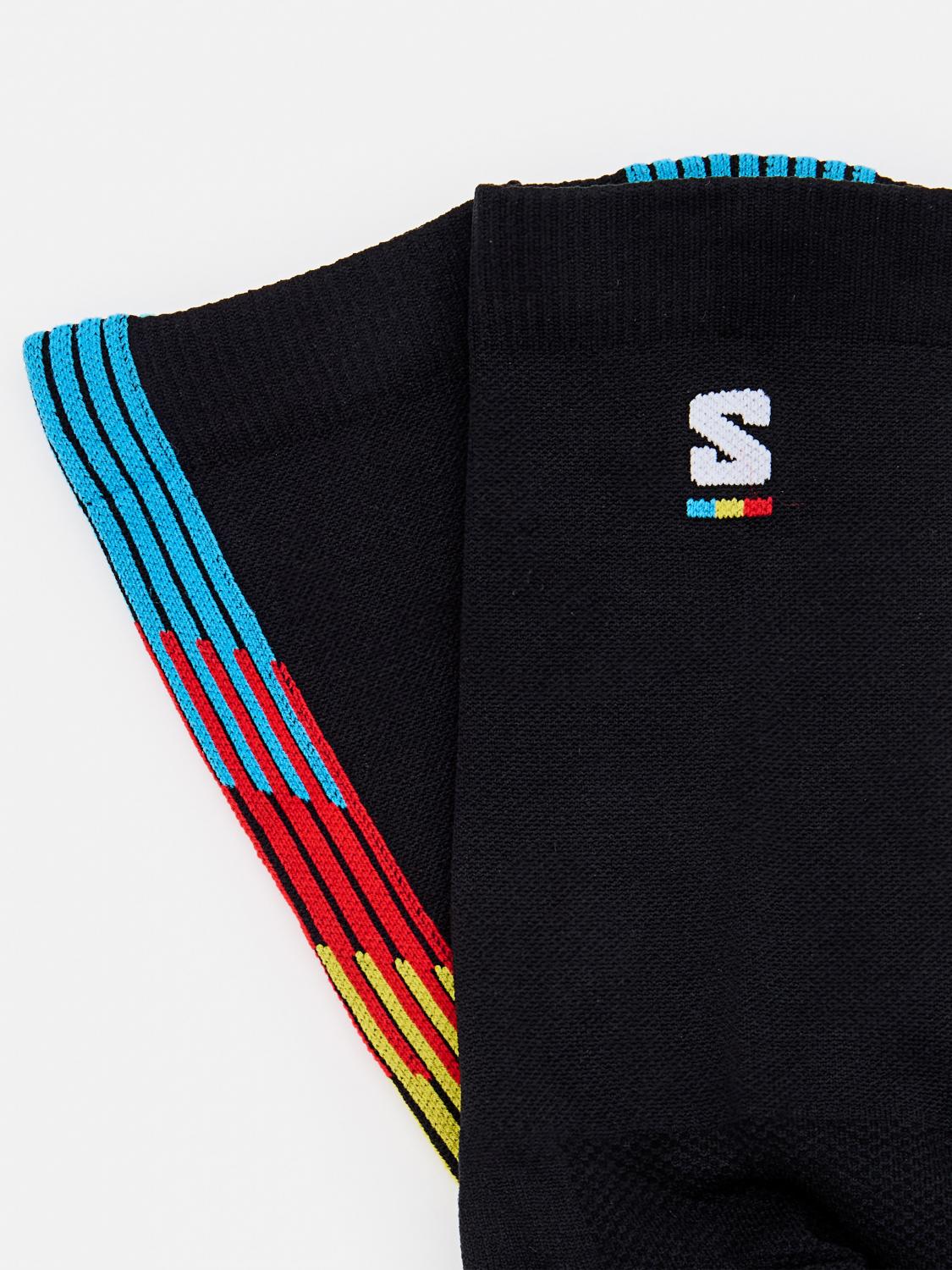 SALOMON SOCKS: Socks men Salomon, Black - Img 2
