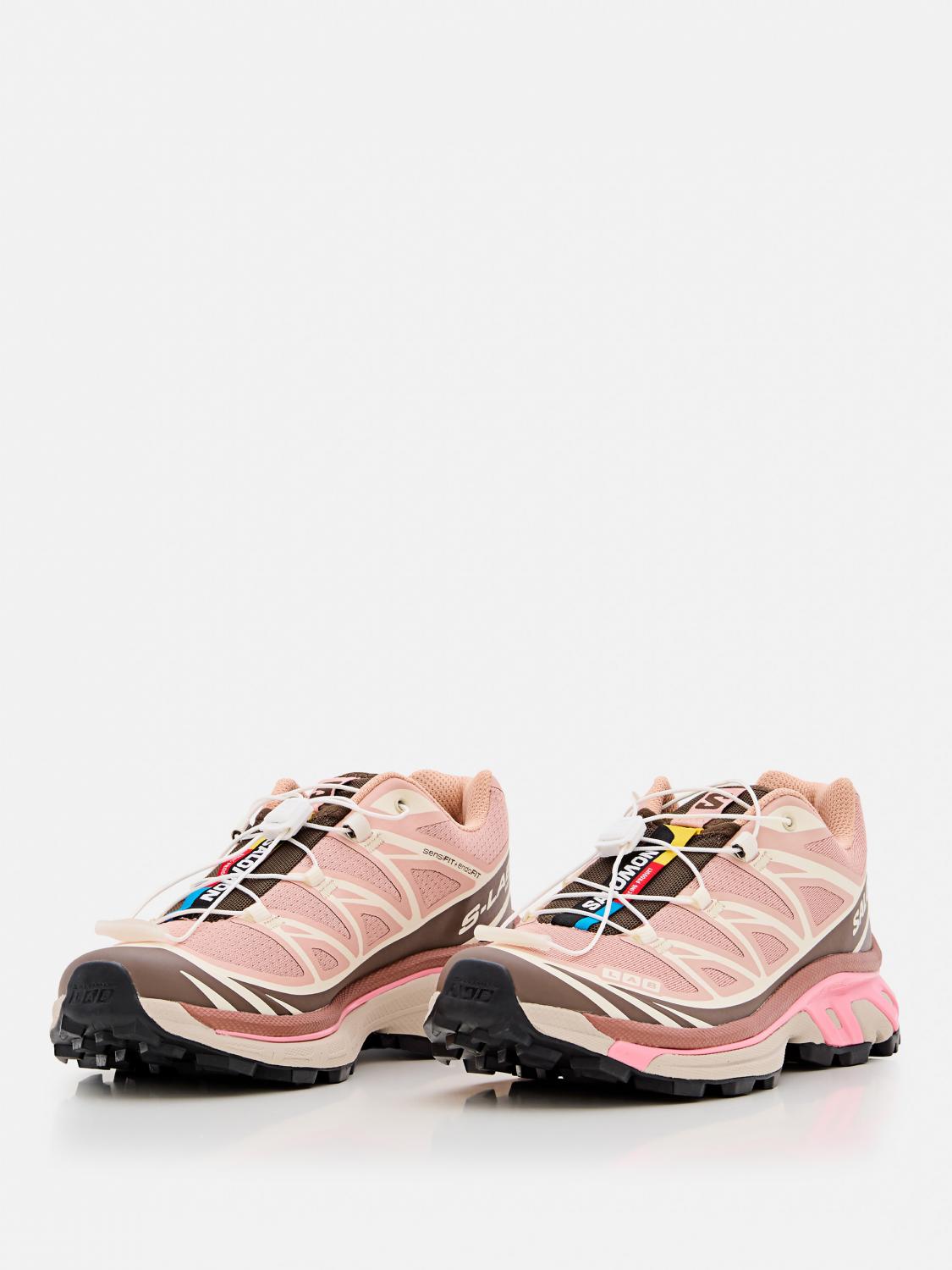 SALOMON SNEAKERS: Sneakers XT-6 Salomon in mesh e gomma , Rosa - Img 2