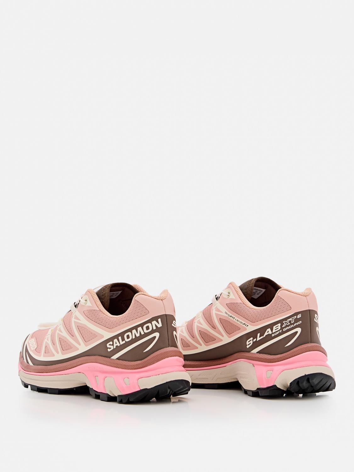 SALOMON SNEAKERS: Sneakers XT-6 Salomon in mesh e gomma , Rosa - Img 3