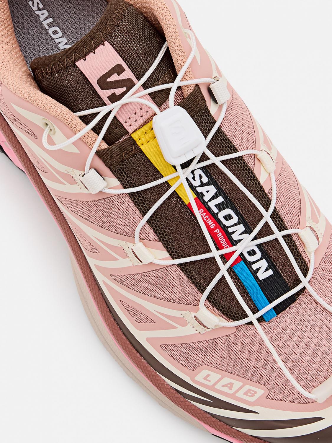 SALOMON SNEAKERS: Sneakers XT-6 Salomon in mesh e gomma , Rosa - Img 4