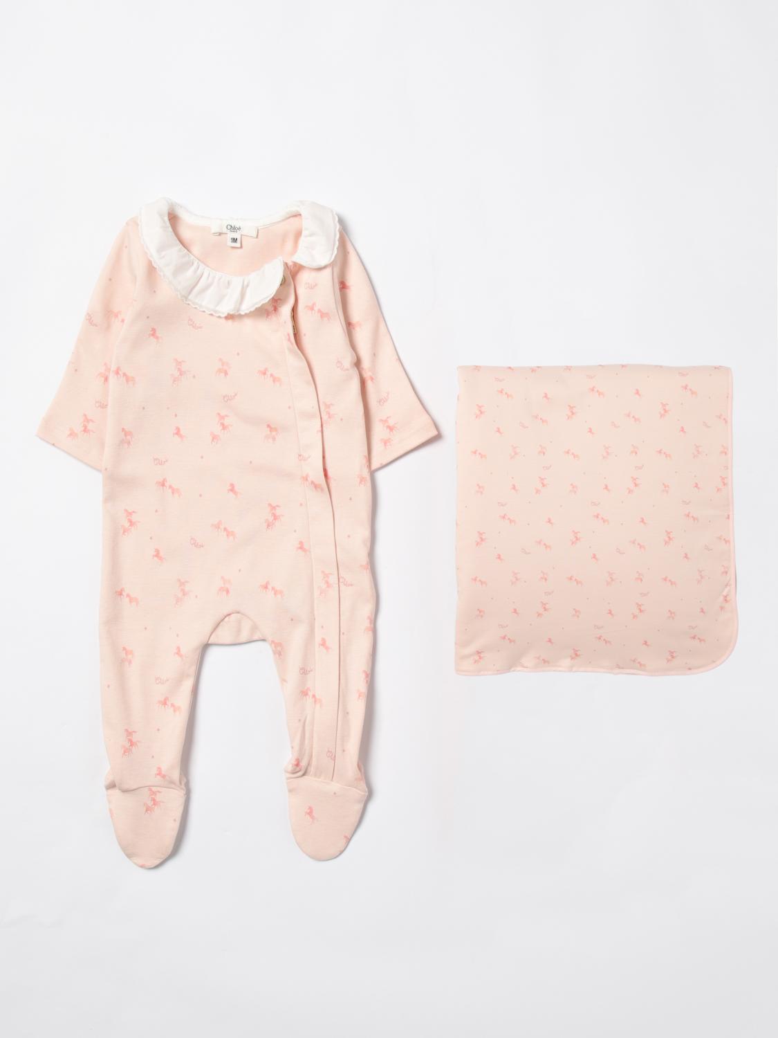 CHLOÉ JUMPSUIT: Tracksuits kids ChloÉ, Beige - Img 1
