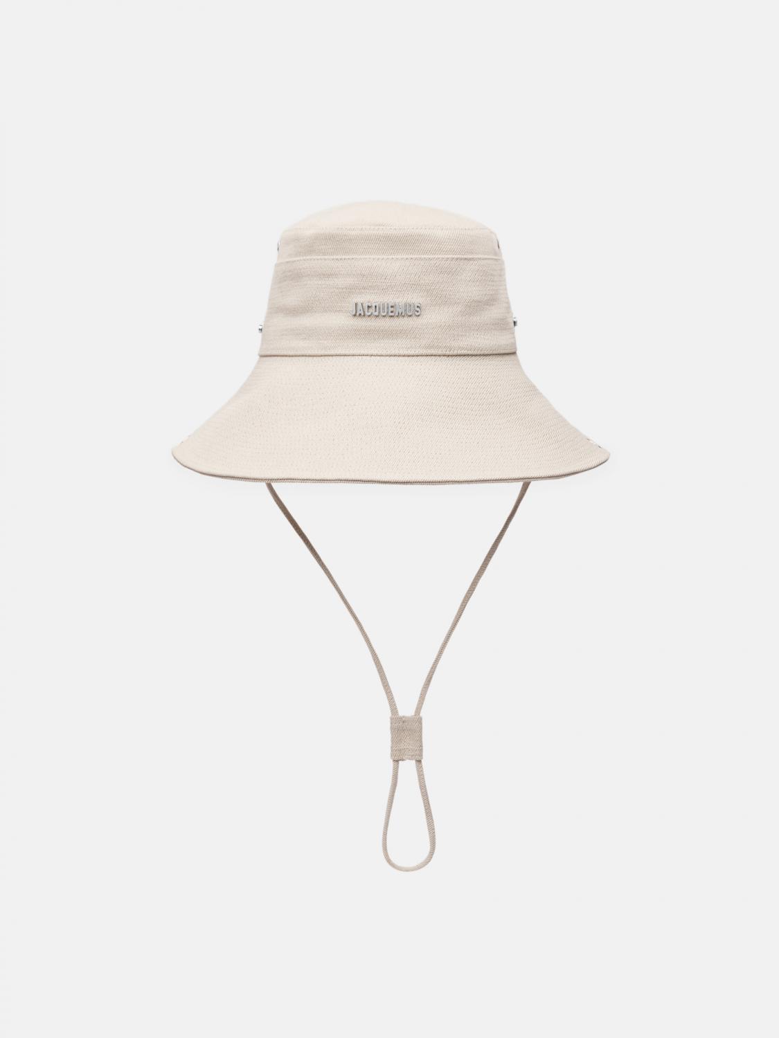 JACQUEMUS 帽子: 帽子 メンズ Jacquemus, ホワイト - Img 1