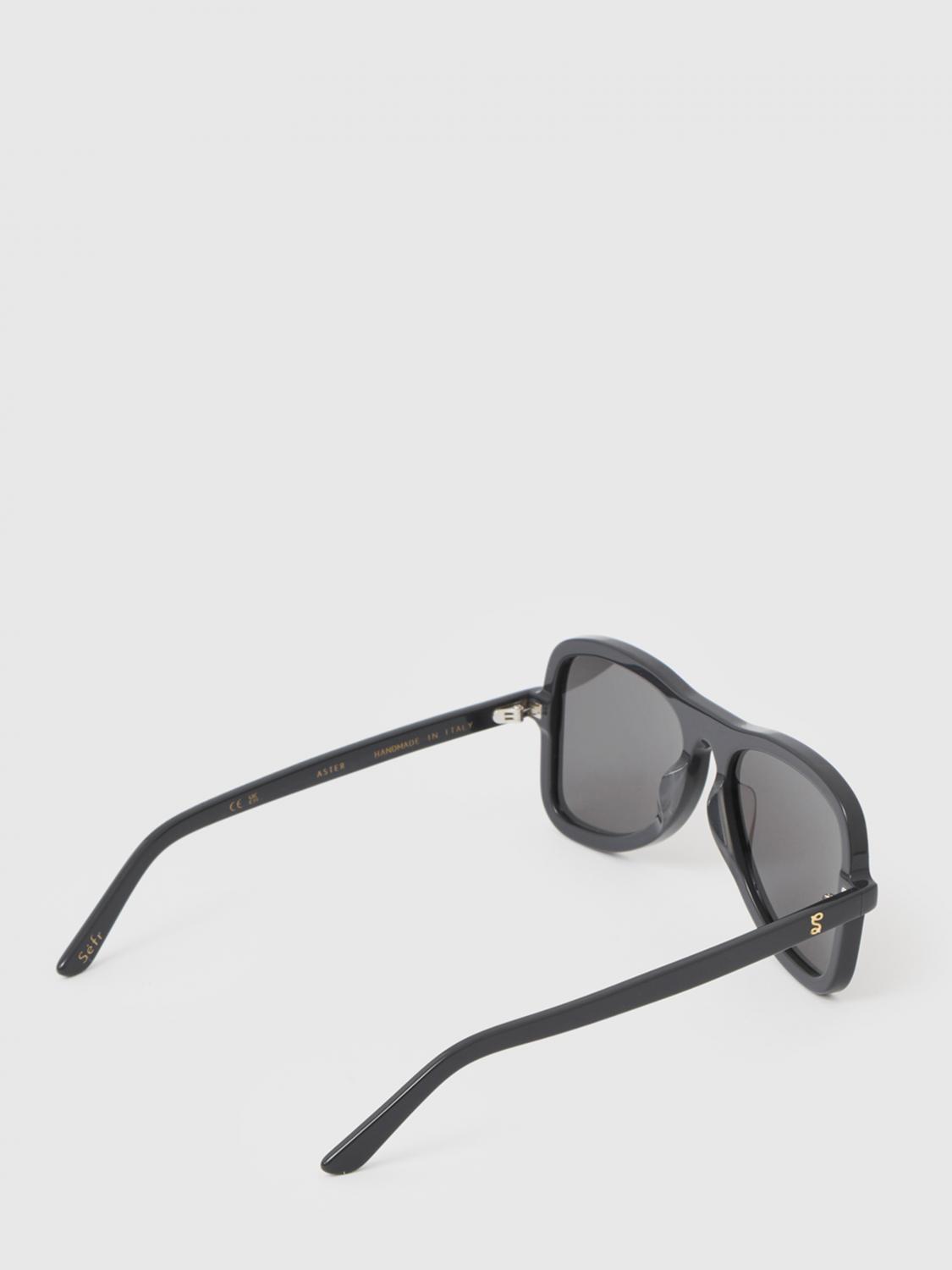 SÉFR SUNGLASSES: Sunglasses men SÉfr, Black - Img 4