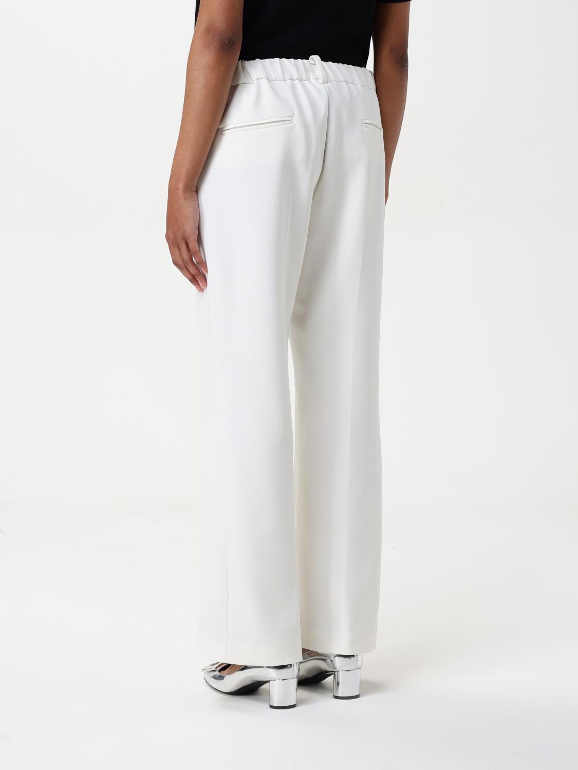 N° 21 PANTALONI: Pantalone basic N° 21 in misto viscosa e cotone , Beige - Img 3