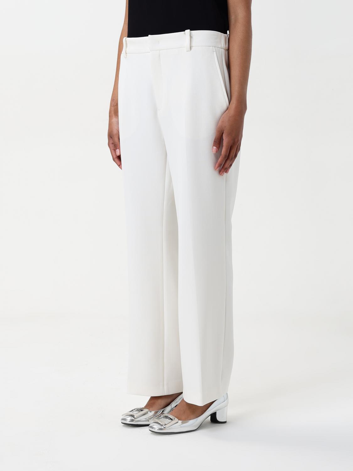 N° 21 PANTALONI: Pantalone basic N° 21 in misto viscosa e cotone , Beige - Img 4