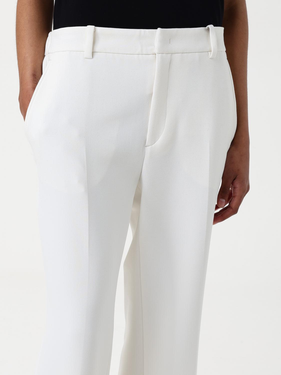 N° 21 PANTALONI: Pantalone basic N° 21 in misto viscosa e cotone , Beige - Img 5