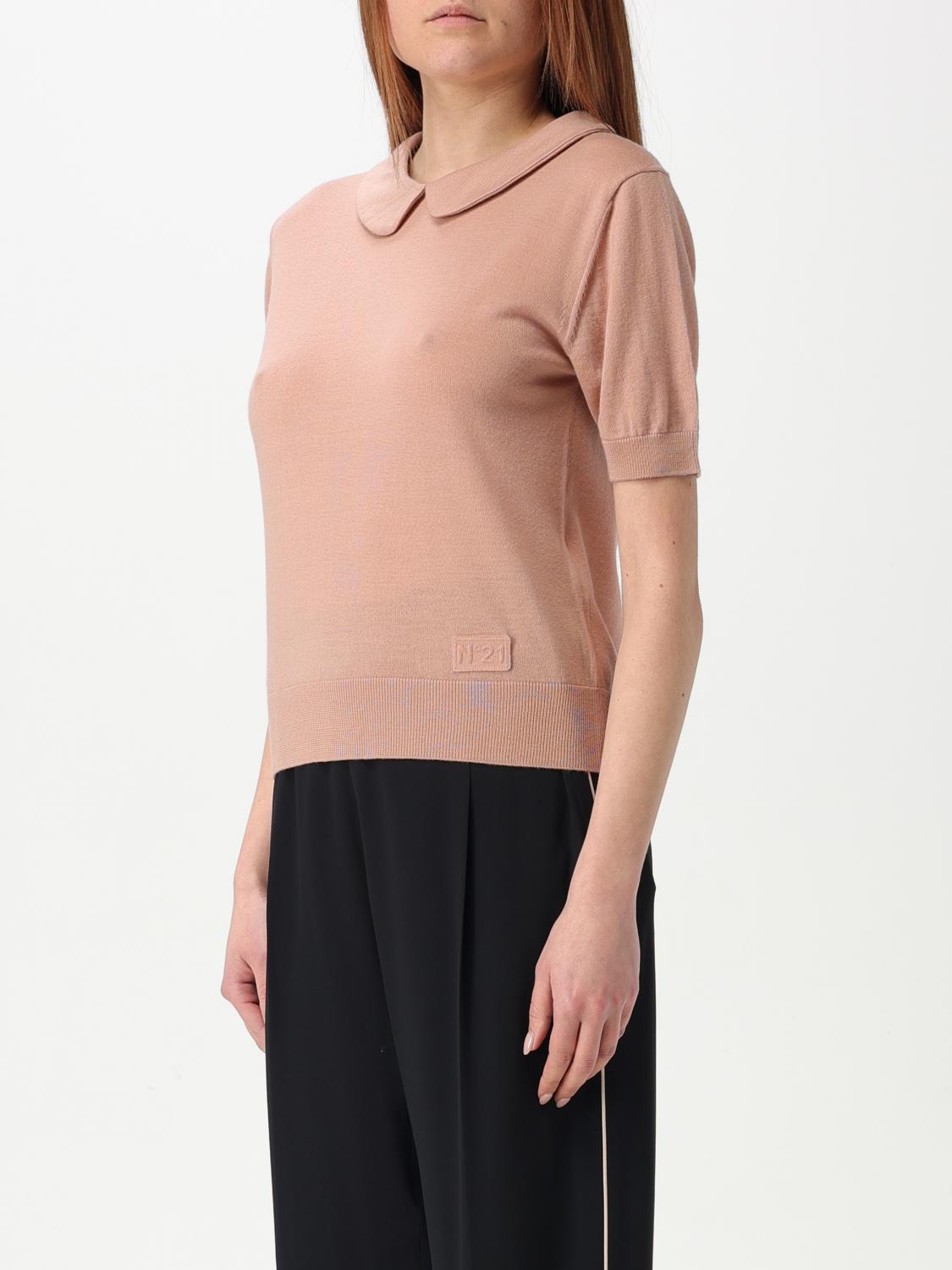 N° 21 T-SHIRT: Pull femme N° 21, Rose - Img 4