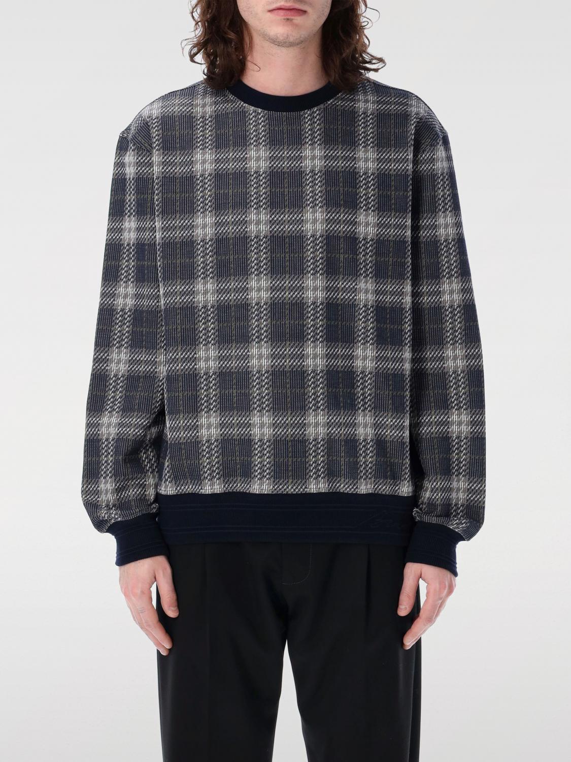BURBERRY SUDADERA: Jersey hombre Burberry, Azul Oscuro - Img 1