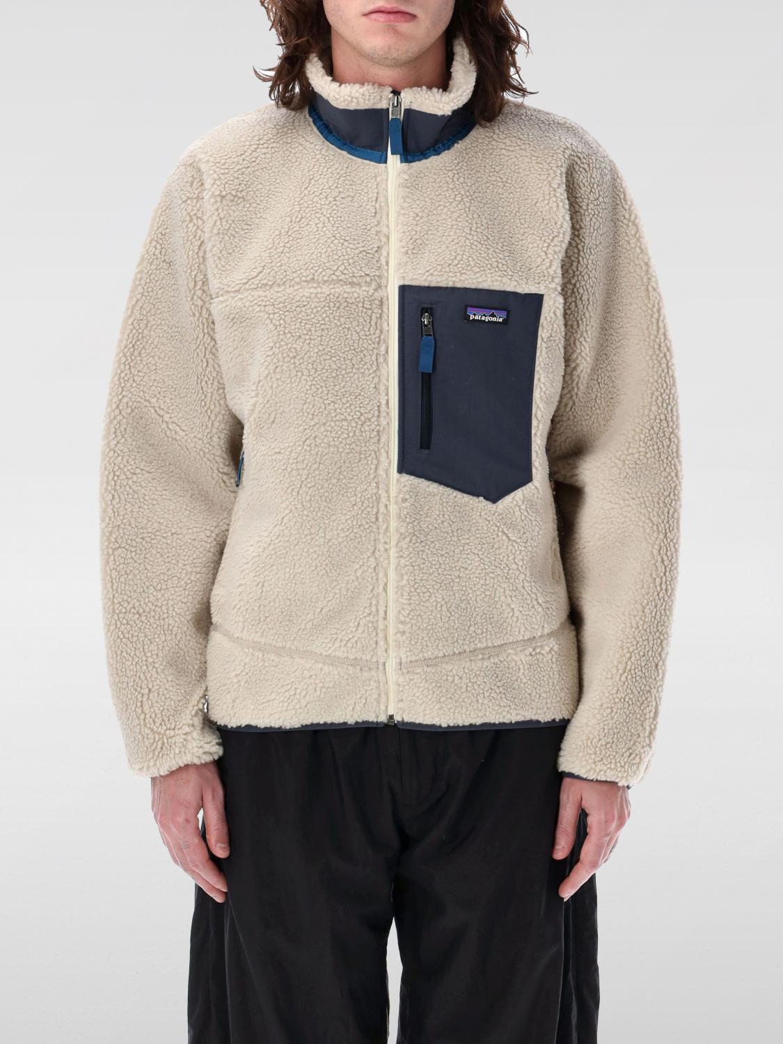 PATAGONIA 재킷: 재킷 남성 Patagonia, 옐로우 크림 - Img 1