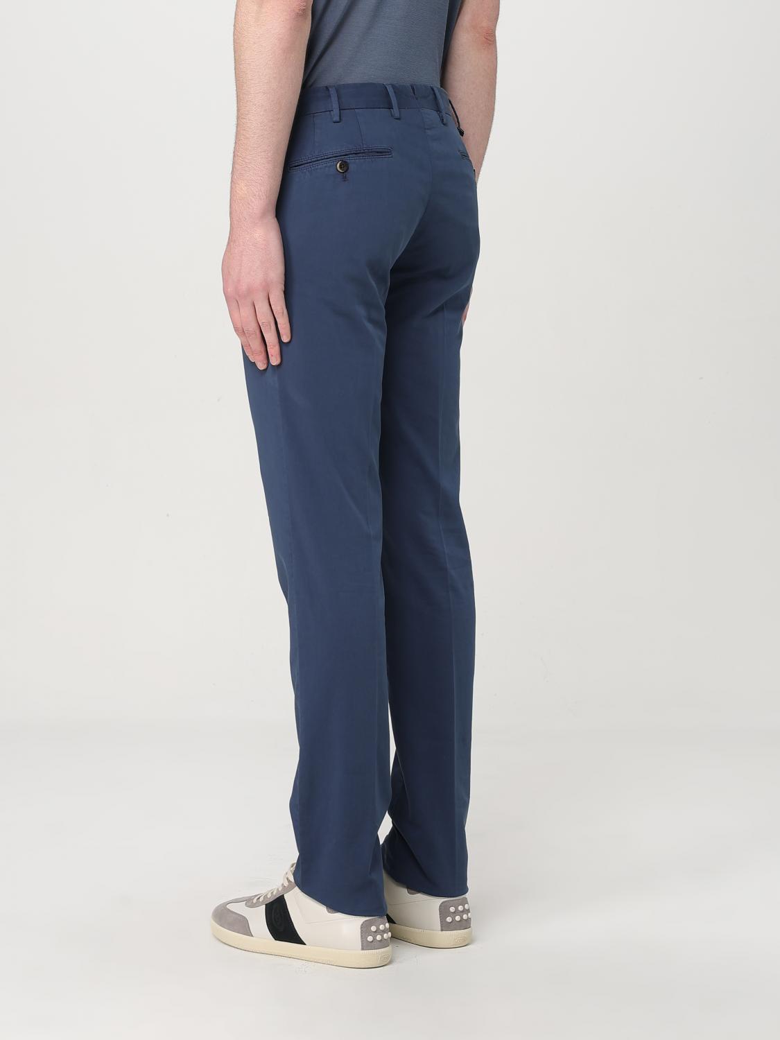 PT TORINO PANTALONI: Pantalone chino PT Torino in misto cotone, Blue - Img 2